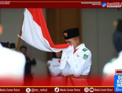 Pengukuhan Anggota Paskibraka Rohul Tahun 2025*Anton : Jalankan tugas mulia dengan penuh kebanggaan