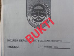 Terkait Munculnya SKRT Diatas Lahan Milik Bapak H.Safaruddin,Terpantau Banyak Kejanggalan,Kades Batas :Saya Korban