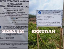 Ada Apa dengan Plang Proyek yang Berubah? Awak Media Soroti