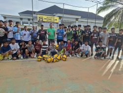 Ketua APDESI Riau Dukung Akademi Bola Voli Sontang, Gairahkan Olahraga Rokan Hulu*