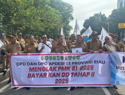 APDESI Riau–Rohul Serentak Menolak PMK 81/2025, DD Tahap II Harus Cair!