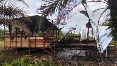 Harisal Aulia Meminta Kepada APH,, ” SEGERA TANGKAP Dan PROSES Otak Intelektual Pembakaran Barak PT Nusantara Sawit Majuma