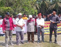 Mencekam! Meski Sakit, H. Porkot Hasibuan Tetap Berdiri Di Garis Depan, Perjuangkan Nasib Masyarakat