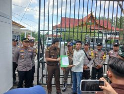 AMPUN ROHUL Laporkan Dugaan Ketidaksesuaian Bon Belanja Makan-Minum Diskominfo ke Kejari