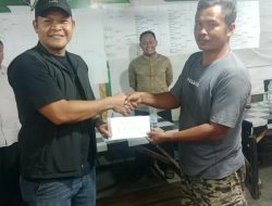 Sinergi Kamtibmas dan Ekonomi Jadi Pesan Utama, Kapolsek Rambah IPTU Andi Tiro Lukito, S.H., M.M.Di Penutupan Turnamen Domino HUT Bhayangkara