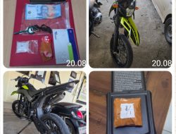 Tak Berkutik, Pengedar Narkotika Ditangkap Polsek Rambah Samo, 16,08 Gram Sabu Disita*