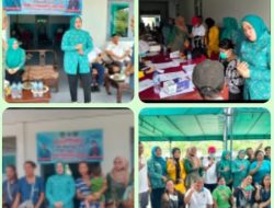 Ketua TP PKK Rohul Dr. Hj YENI DWI PUTRI ANTON , Saksikan 100 Warga Jalani Tracing TBC di PT. Hutahaean ,, Empat Orang Terjaring Screening.