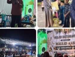 Remaja/i Masjid Baiturrahman Mahato  KM 21 Gelar  Peringatan Maulid Nabi Muhammad SAW 1448 H – 2026 M ,”Berikan  Santunan Kepada  Anak Yatim ,Tausiyah Ustadz M Hafidz .